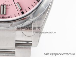 Oyster Perpetual 36mm 126000 Clean 1:1 Best Edition 904L Steel Pink Dial on SS Bracelet VR3230 - Image 11