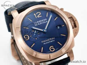 PAM1157 W TTF 1:1 Best Edition on Blue Leather Strap P9010 - Image 3