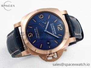 PAM1157 W TTF 1:1 Best Edition on Blue Leather Strap P9010 - Image 7