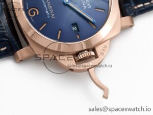 PAM1157 W TTF 1:1 Best Edition on Blue Leather Strap P9010 - Image 12