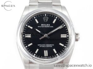 Oyster Perpetual 126000 36mm Clean 1:1 Best Edition 904L Steel Black Dial VR3230 - Image 2