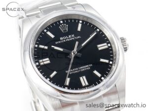 Oyster Perpetual 126000 36mm Clean 1:1 Best Edition 904L Steel Black Dial VR3230 - Image 3