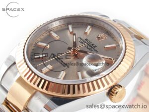 DateJust 41 126331 Clean 904L SS/RG 1:1 Best Edition Champagne Dial on Oyster Bracelet VR3235 - Image 5