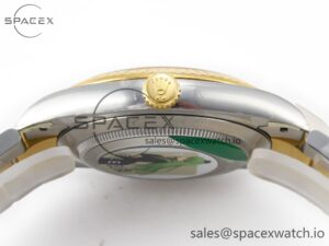 DateJust 41 126333 Clean 1:1 Best Edition 904L Steel YG Textured Dial on SS/YG Oyster Bracelet VR3235 - Image 14
