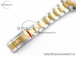 DateJust 41 126333 Clean 1:1 Best Edition 904L Steel YG Textured Dial on SS/YG Oyster Bracelet VR3235 - Image 26