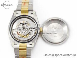 DateJust 41 126333 Clean 1:1 Best Edition 904L Steel YG Textured Dial on SS/YG Oyster Bracelet VR3235 - Image 17