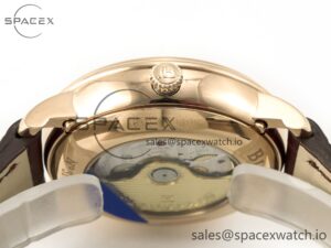 Villeret 6654 SS Complicated Function APSF 1:1 Best Edition White Dial on Leather Strap A6654 - Image 14
