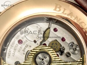 Villeret 6654 SS Complicated Function APSF 1:1 Best Edition White Dial on Leather Strap A6654 - Image 17
