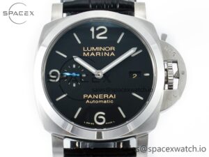 PAM1312 W TTF 1:1 Best Edition on Black Leather Strap P9010 - Image 2