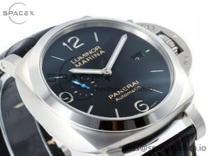 PAM1312 W TTF 1:1 Best Edition on Black Leather Strap P9010 - Image 6