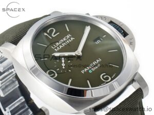PAM1356 W TTF 1:1 Best Edition on Green Nylon Strap P9010 - Image 6