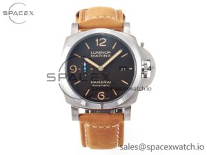 PAM1351 W TTF 1:1 Best Edition on Asso Leather Strap P9010
