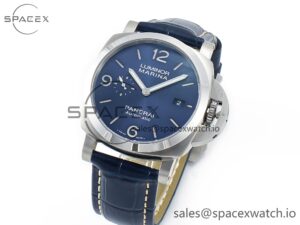PAM1313 W TTF 1:1 Best Edition on Blue Leather Strap P9010 - Image 4