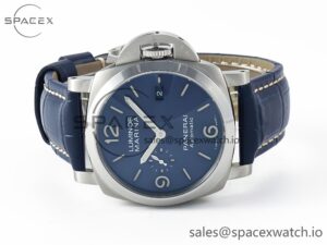 PAM1313 W TTF 1:1 Best Edition on Blue Leather Strap P9010 - Image 8