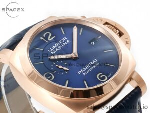 PAM1112 W TTF 1:1 Best Edition on Blue Leather Strap P9010 - Image 6