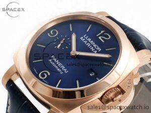 PAM1112 W TTF 1:1 Best Edition on Blue Leather Strap P9010 - Image 5