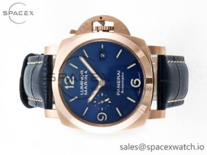 PAM1112 W TTF 1:1 Best Edition on Blue Leather Strap P9010 - Image 8