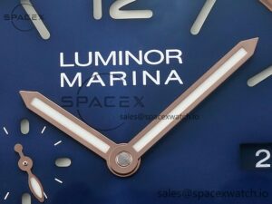 PAM1112 W TTF 1:1 Best Edition on Blue Leather Strap P9010 - Image 9