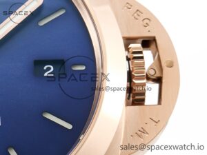PAM1112 W TTF 1:1 Best Edition on Blue Leather Strap P9010 - Image 12