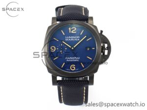 PAM1021 W TTF 1:1 Best Edition on Blue Nylon Strap P9010