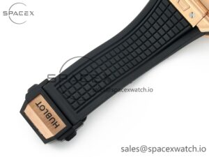 Square Bang Unico 42mm RG BBF 1:1 Best Edition Skeleton Dial on Black Rubber Strap A1280 - Image 23