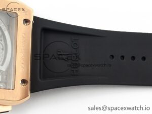 Square Bang Unico 42mm RG BBF 1:1 Best Edition Skeleton Dial on Black Rubber Strap A1280 - Image 27