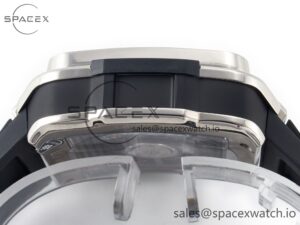 Square Bang Unico 42mm Titanium BBF 1:1 Best Edition Skeleton Dial on Black Rubber Strap A1280 - Image 13