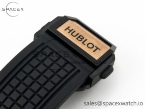 Square Bang Unico 42mm RG BBF 1:1 Best Edition Skeleton Dial on Black Rubber Strap A1280 - Image 24