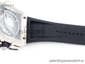 Square Bang Unico 42mm Titanium BBF 1:1 Best Edition Skeleton Dial on Black Rubber Strap A1280 - Image 28