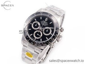 2023 Daytona 126500 ZF 1:1 Best Edition 904L SS Case and Bracelet Black Dial SH4130 - Image 4