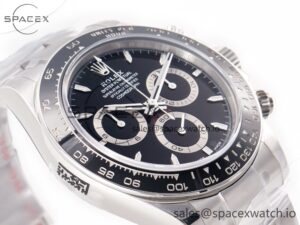 2023 Daytona 126500 ZF 1:1 Best Edition 904L SS Case and Bracelet Black Dial SH4130 - Image 6