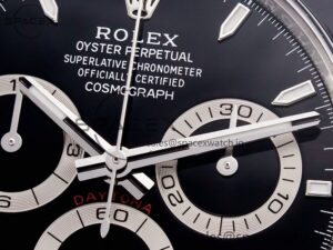 2023 Daytona 126500 ZF 1:1 Best Edition 904L SS Case and Bracelet Black Dial SH4130 - Image 9