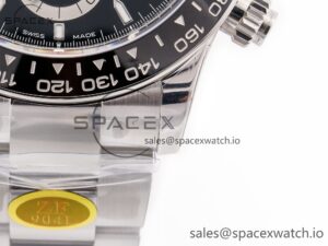 2023 Daytona 126500 ZF 1:1 Best Edition 904L SS Case and Bracelet Black Dial SH4130 - Image 13