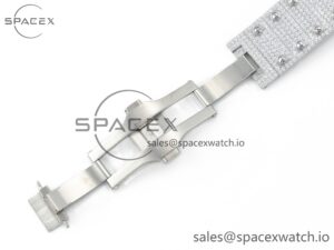 Santos De 40mm TWF 1:1 Best Edition White Dial SS/SS Dia/Rmn A2824 - Image 28
