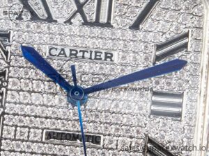 Santos De 40mm TWF 1:1 Best Edition Diamond Dial SS/SS Dia/Rmn A2824 - Image 9