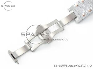 Santos De 40mm TWF 1:1 Best Edition RG Diamond Dial SS/RG A2824 - Image 28