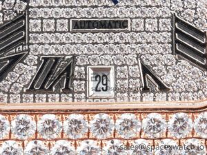 Santos De 40mm TWF 1:1 Best Edition Diamond Dial SS/RG Dia/Rmn A2824 - Image 11