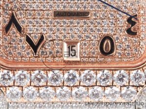 Santos De 40mm TWF 1:1 Best Edition RG Diamond Dial SS/RG A2824 - Image 13