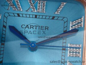 Santos De 40mm TWF 1:1 Best Edition RG Diamond Dial SS/RG Dia/Rmn A2824 - Image 9