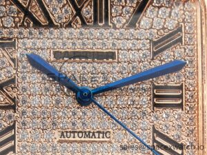 Santos De 40mm TWF 1:1 Best Edition RG Diamond Dial SS/RG Dia/Rmn A2824 - Image 9