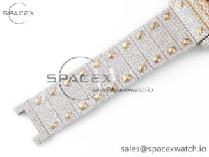 Santos De 40mm TWF 1:1 Best Edition RG Diamond Dial SS/YG A2824 - Image 24
