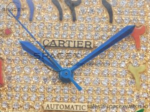 Santos De 40mm TWF 1:1 Best Edition RG Diamond Dial SS/YG A2824 - Image 9