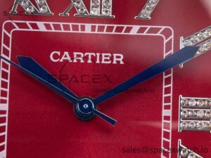 Santos De 40mm TWF 1:1 Best Edition Red Diamond Dial SS/YG Dia/Rmn A2824 - Image 9