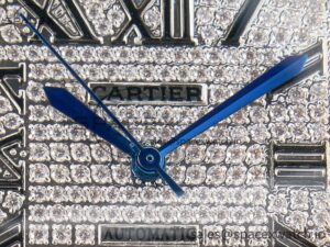 Santos De 40mm TWF 1:1 Best Edition RG Diamond Dial SS/YG Dia/Rmn A2824 - Image 9