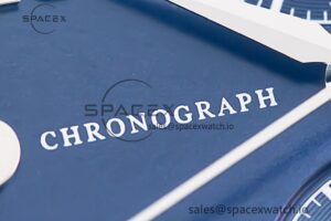 Portugieser Chrono Classic 42 IW390406 APSF 1:1 Best Edition Blue Dial Blue Hand on Black Leather Strap A7750 - Image 11