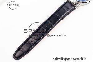 Portugieser Chrono Classic 42 IW390406 APSF 1:1 Best Edition Blue Dial Blue Hand on Black Leather Strap A7750 - Image 27