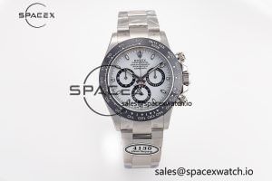 Daytona 116500 Panda Clean Factory 1:1 Best Edition 904L SS Case and Bracelet White Dial SA4130