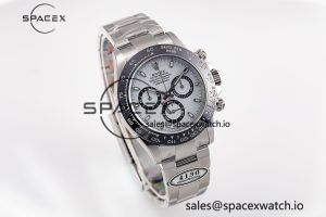 Daytona 116500 Panda Clean Factory 1:1 Best Edition 904L SS Case and Bracelet White Dial SA4130 - Image 5