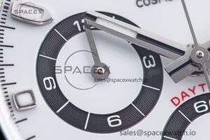 Daytona 116500 Panda Clean Factory 1:1 Best Edition 904L SS Case and Bracelet White Dial SA4130 - Image 12