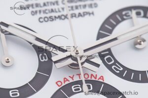 Daytona 116500 Panda Clean Factory 1:1 Best Edition 904L SS Case and Bracelet White Dial SA4130 - Image 8